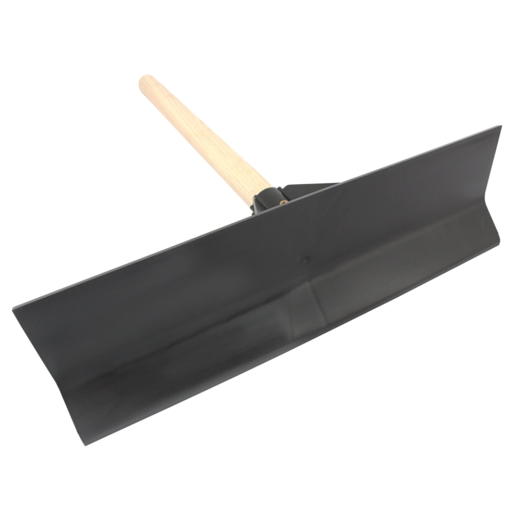 Kūtsmēslu skrāpis, melns, 45 cm