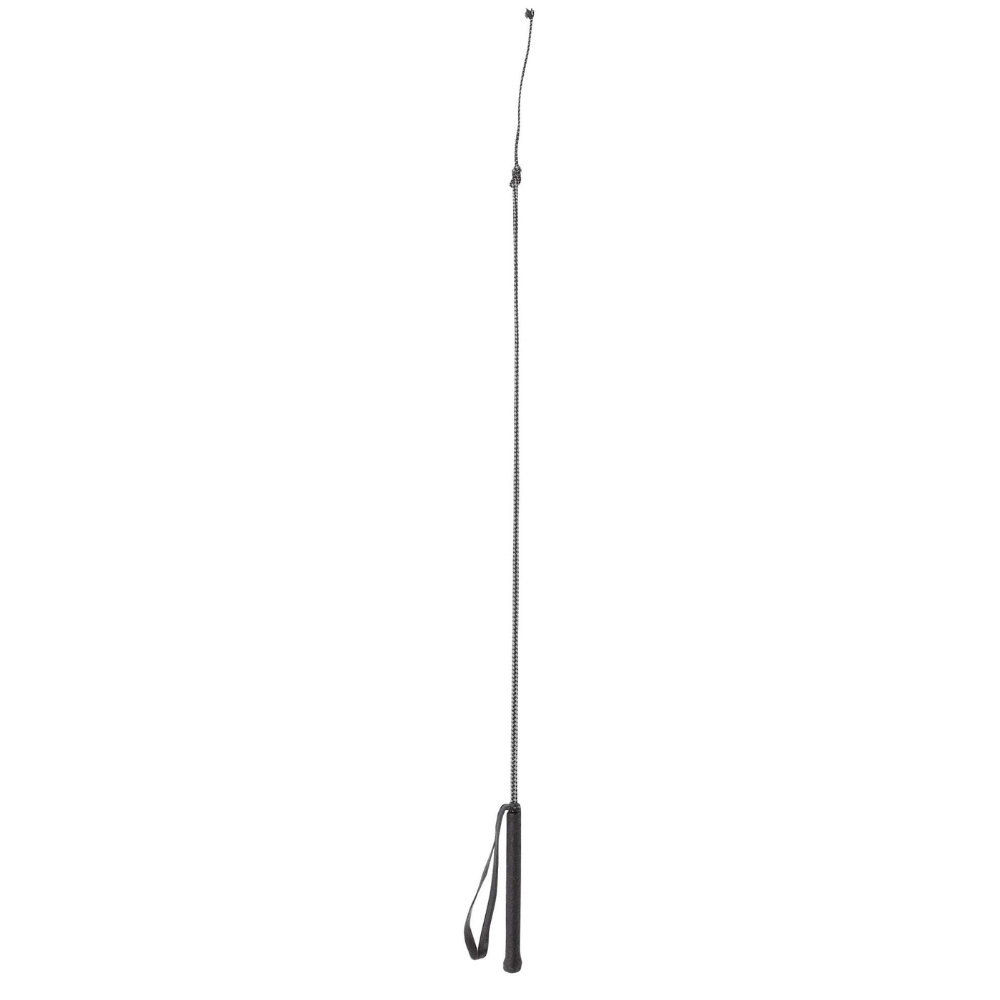 Dresūras pātaga, 90 cm, melna