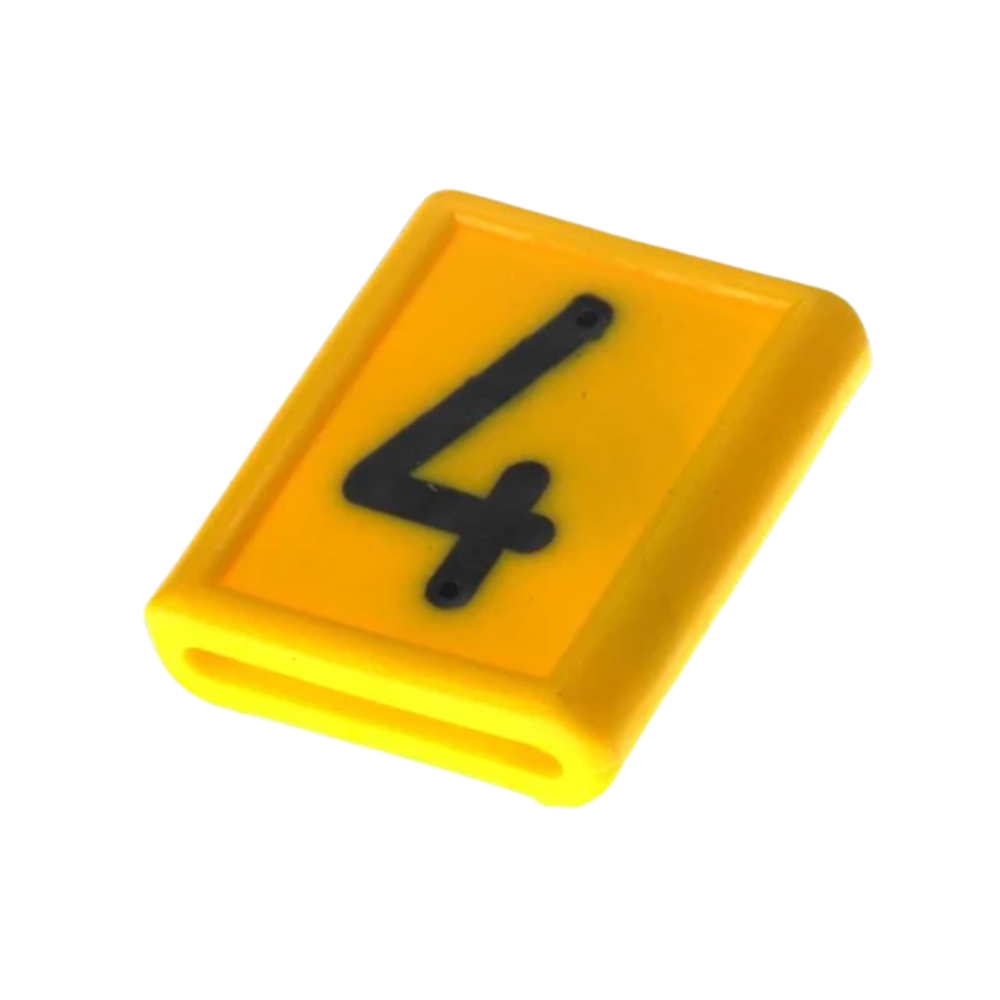 GEA marķēšanas numurs "4"