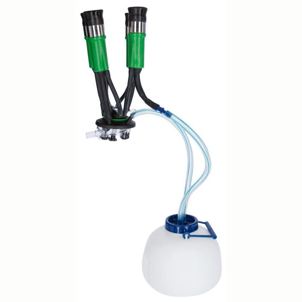 Ceturkšņa slaukšanas kanna, 8 litri