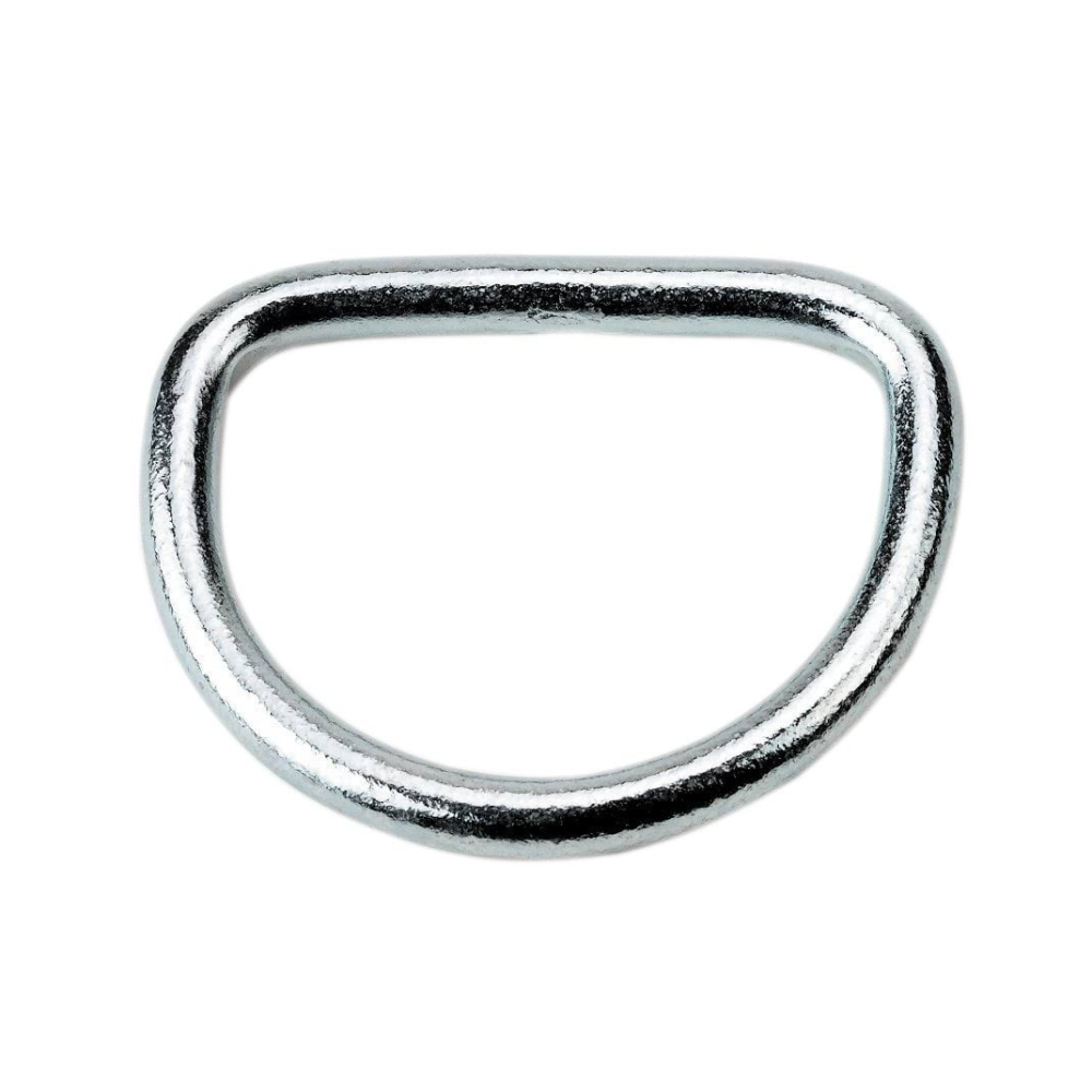 D-veida gredzens, 40 x 8 mm, cinkots