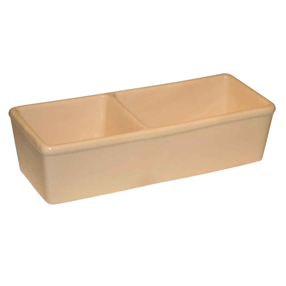 Keramikas bļoda grauzējiem, dubultā, 350 ml + 450 ml