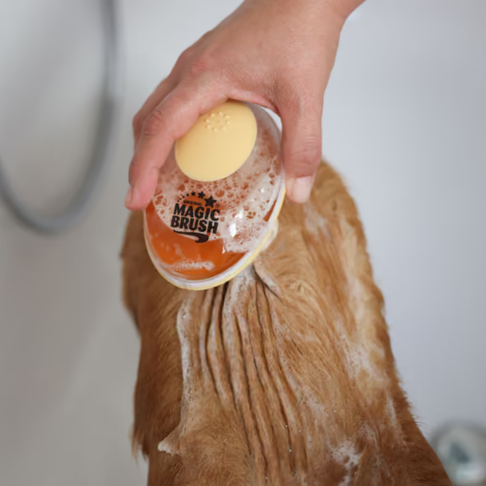 Birste apmatojuma mazgāšanai MagicBrush, zelta krāsā