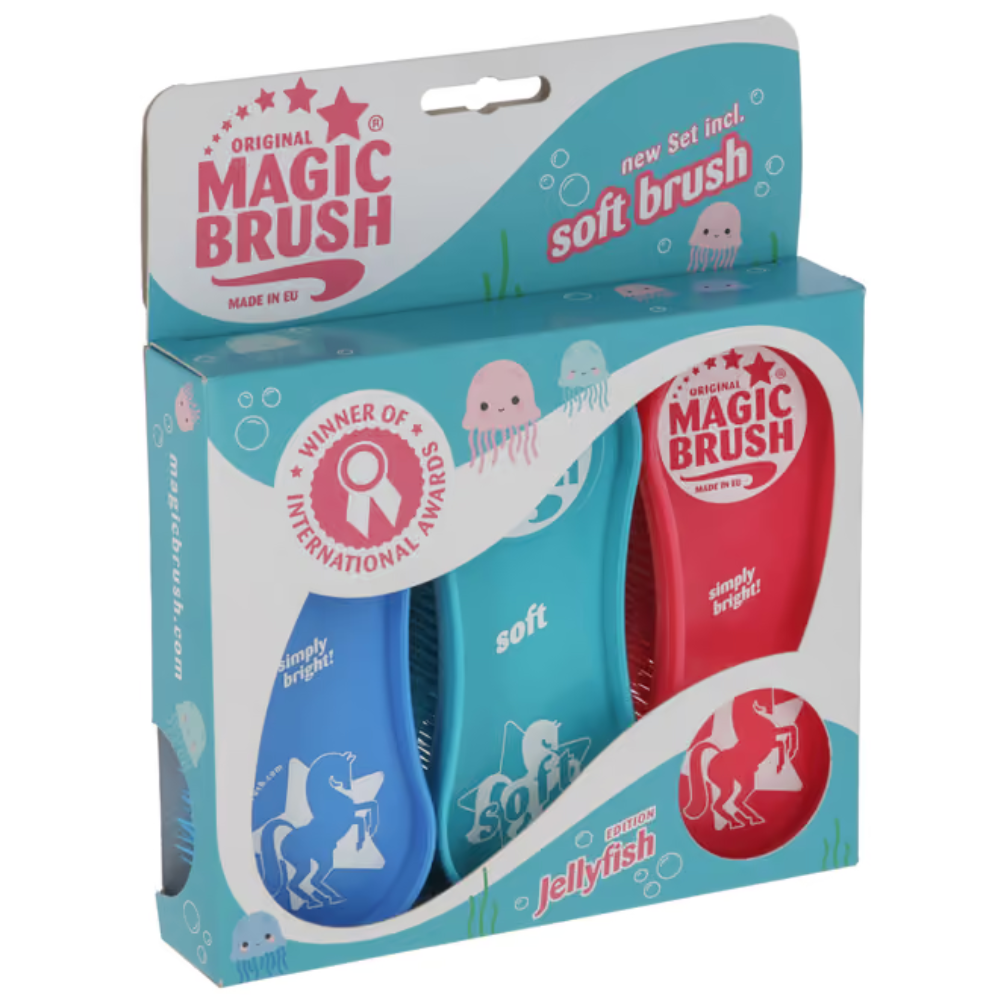 Birstes apmatojuma kopšanai MagicBrush JellyFish, komplekts